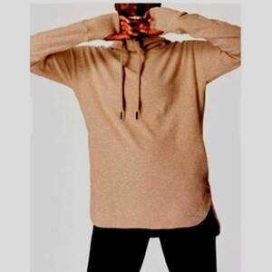 Sweaty Betty Escape Luxe Fleece Hoodie Medium Dusty Pink